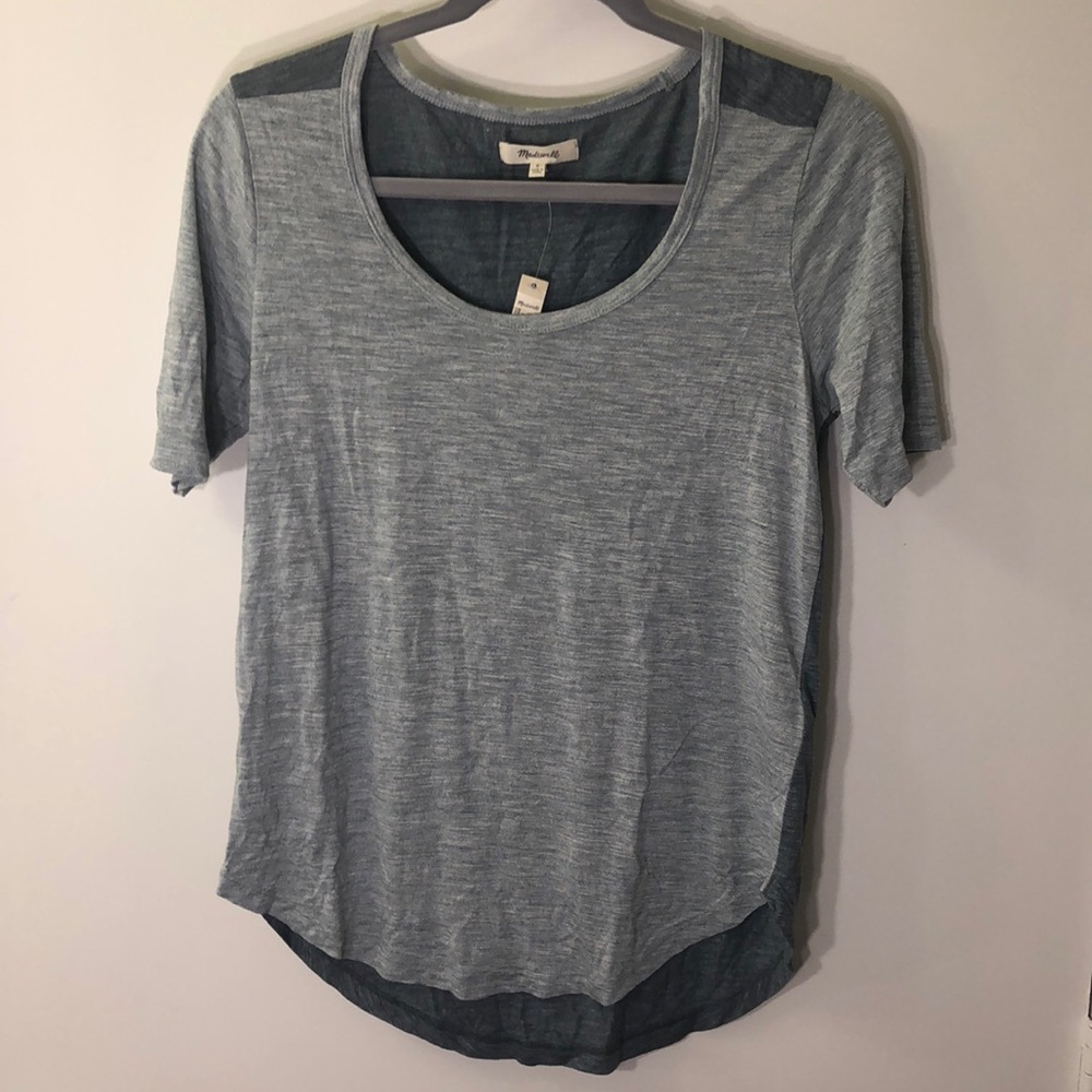 Madewell two toned shirt